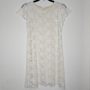 NWT Kaktus Juniors White Dress Size Small